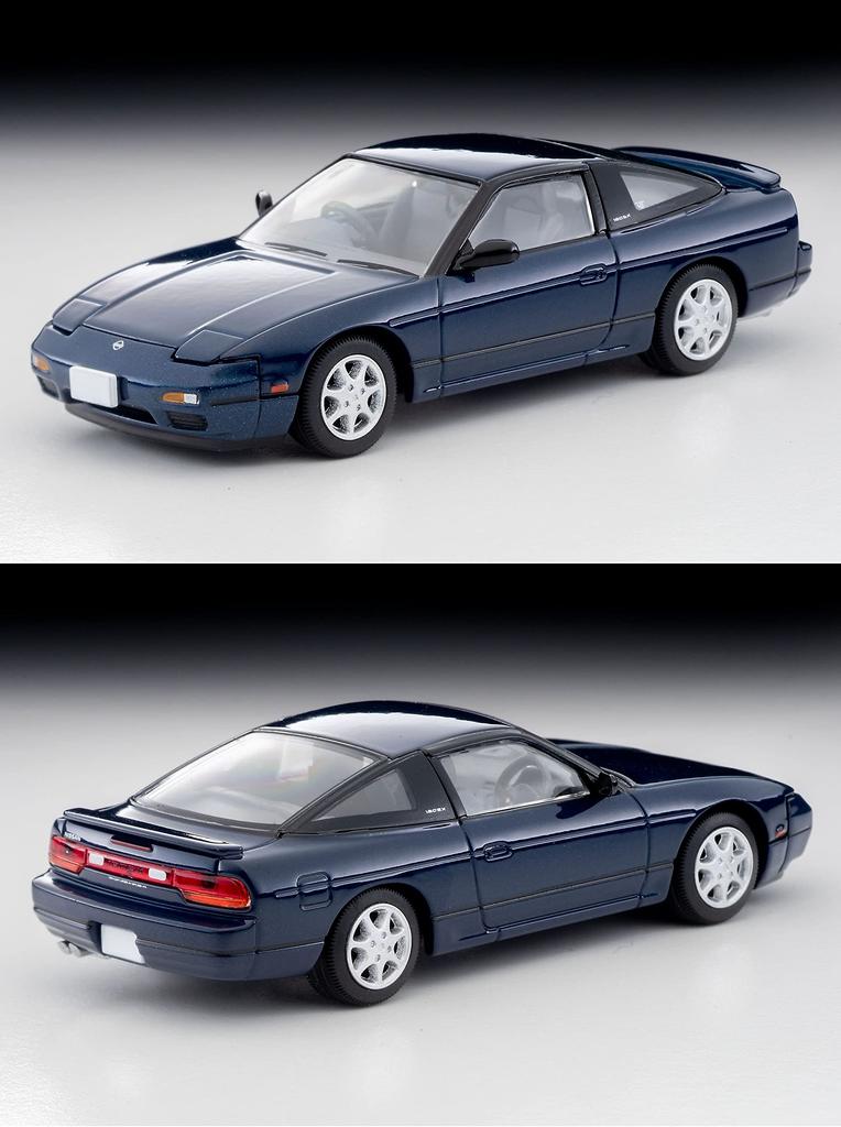 Tomica Limited Vintage Neo 164 LV-N235d Nissan 180SX TYPE-II Special Selection Equipped Car Navy Blue 1991 Complete Product 322856