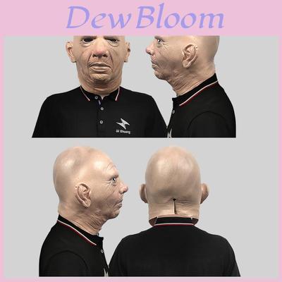 Hilarious Latex Bald Old Man Mask For Fun Costume Parties And Halloween Events