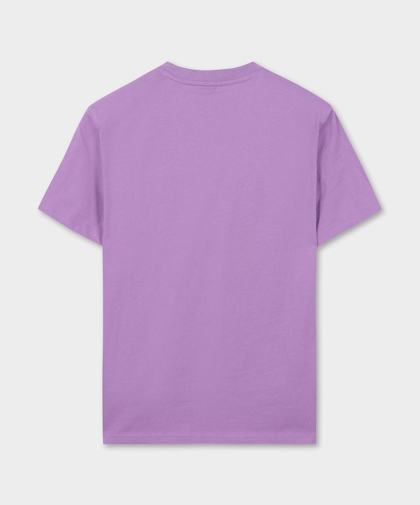 BROOKS BROTHERS Cotton Jersey Classic Short Sleeve Logo T-Shirt (Violet) (Bbnpmf9672Tfm)