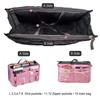 Ready Stocked Travel Handbag Nylon Large Container Make Up Case Organizer Bags Ladies Foldable Purse Clutch BagHot Sell