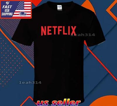 Neues T-Shirt Netflix Logo T-Shirt Lustig Amerikanisch USA Unisex Größe S-5XL