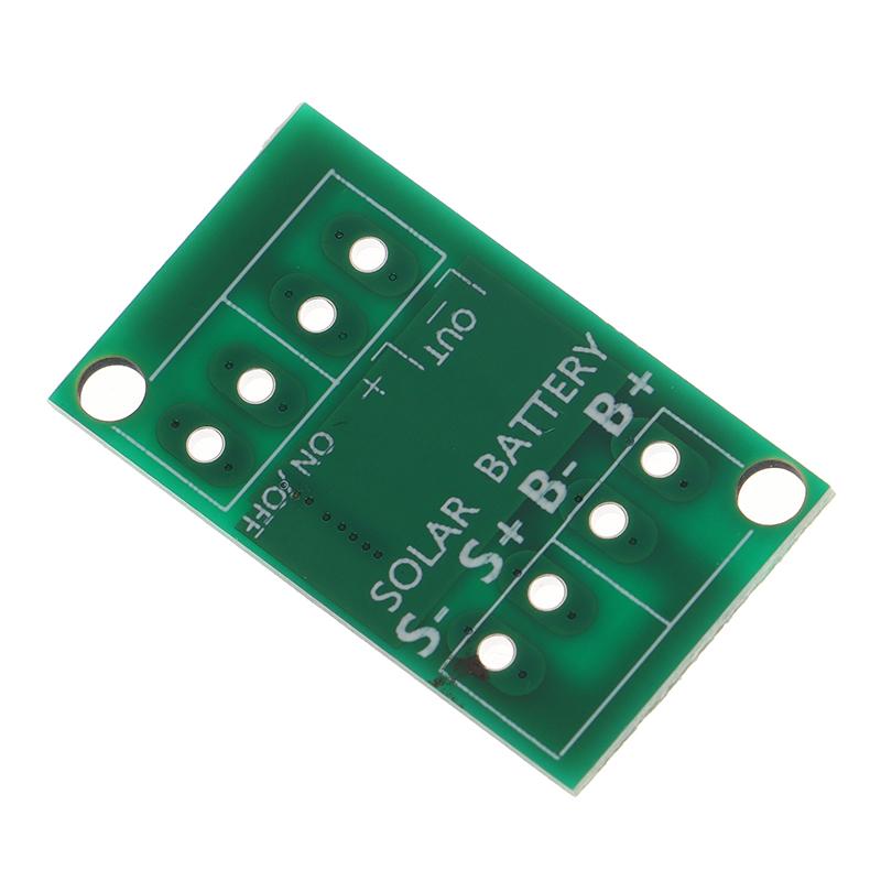 Universell 3.2/3.7/4/11.1/12V Solcellekontroller Lading Gatelys Brytermodul