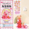 Reusable 3D Crystal Stackable Stickers Funny Cartoon Embossed Decals DIY Decals  Phone Decor
