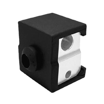 Silikonová ponožka pro 3D tiskárnu Černý kryt topného bloku Vysoce teplotně odolná