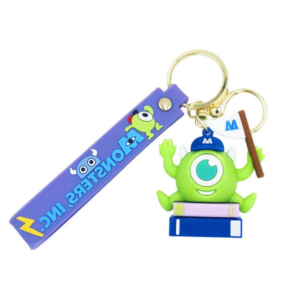 Sada klíčenek Monsters University, Klíčenka s figurkou Mikea a Sulleyho z PVC, Klíčenka s postavou z filmu Pixar pro tašku, Batoh, Dárek