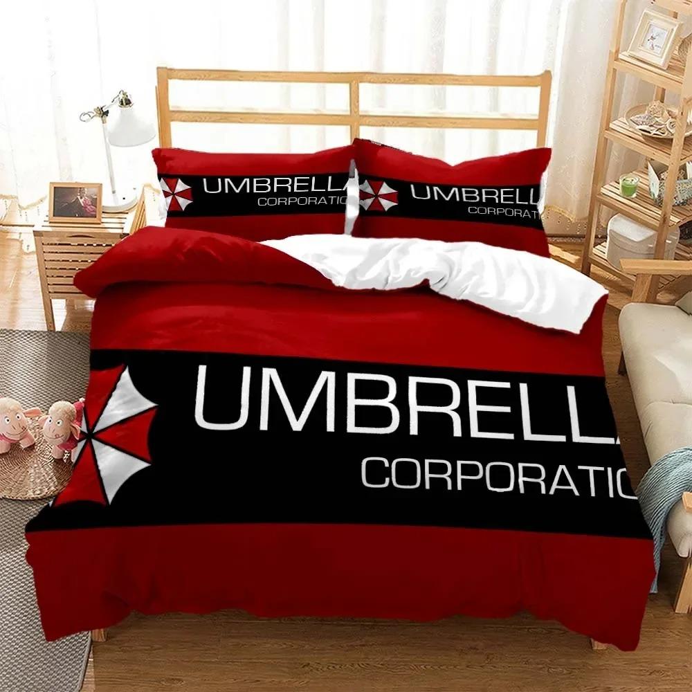 Regenschirm Zombie Firma Bedding Set For Bedroom Soft Modern Bedspreads Comefortable Kids Duvet Cover Quilt Cover And Pillowcase