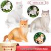 Realistic Lying Orange Cat Model: Children's Cognitive Toy & Story Ornament Keychain Birthday Gift