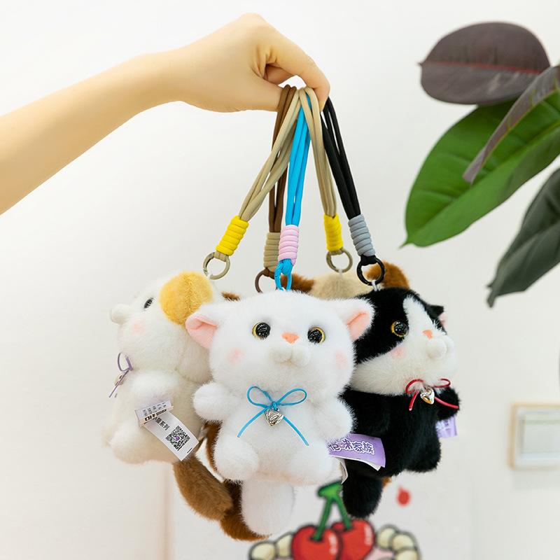 Cute Hot Group Kitten Pendant Plush Toy Kitten Dolls Give Children Exquisite Birthday Gifts