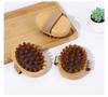 Wooden Boar Bristle Bath Brush with Long Handle for Scrubbing and Massage
