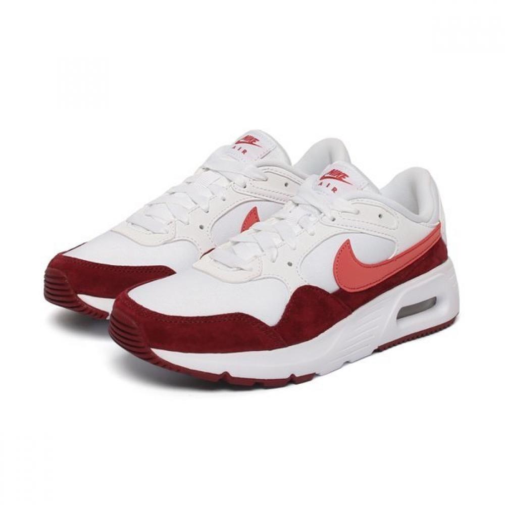 

Nike Women S Air Max Sc White Red Fj3242 Fj3242 100 FJ3242100 white red:230