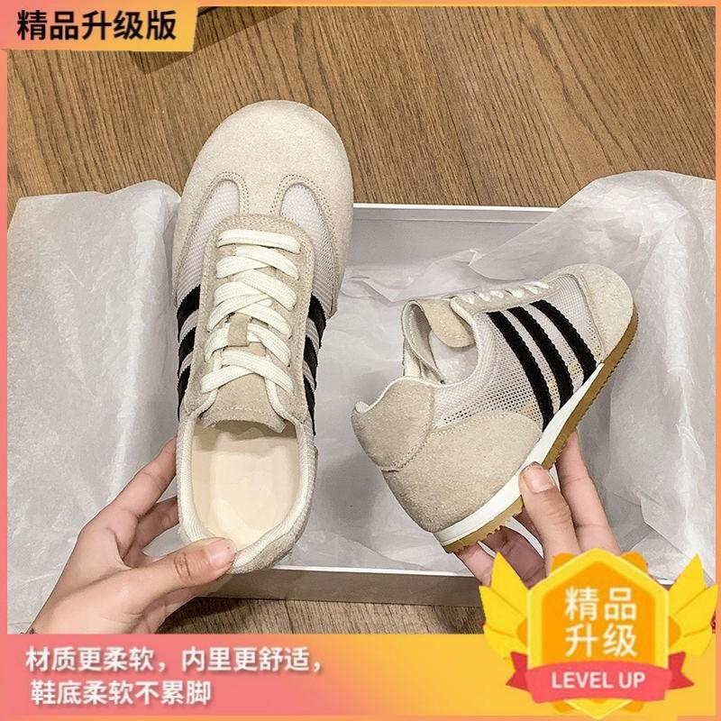 Forrest Gump shoes women's shoes 2025 new popular spring and summer flat-bottomed German training shoes versatile retro sports casual lightweight boa