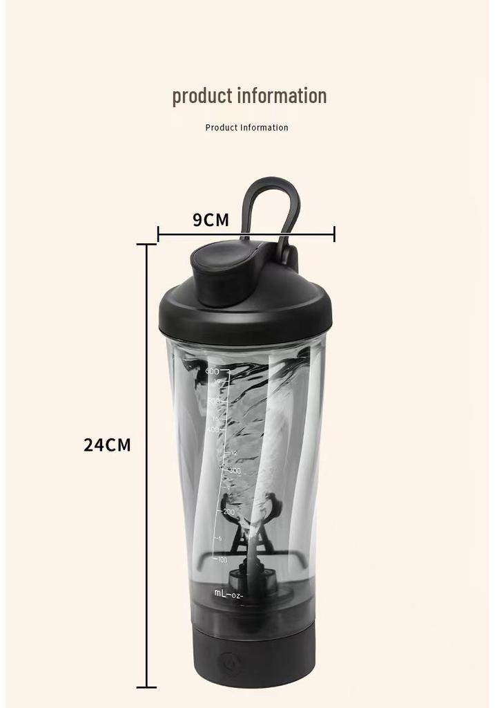 TRITAN Portable Electric Blender Cup - Automatic Battery Model in Aviation Design