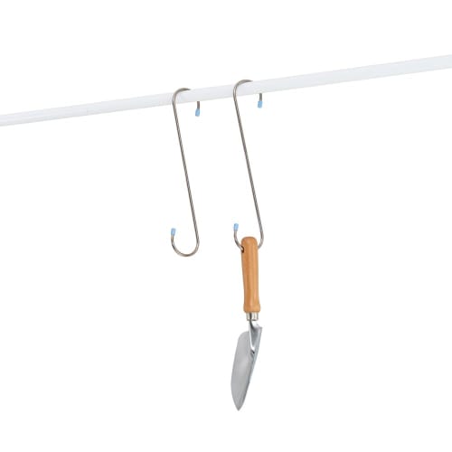 Sekisui Plastics Trading Co., Ltd. Sekisui Stainless Steel Hooks for Small Items, 30cm, Set of 2, ADH-30