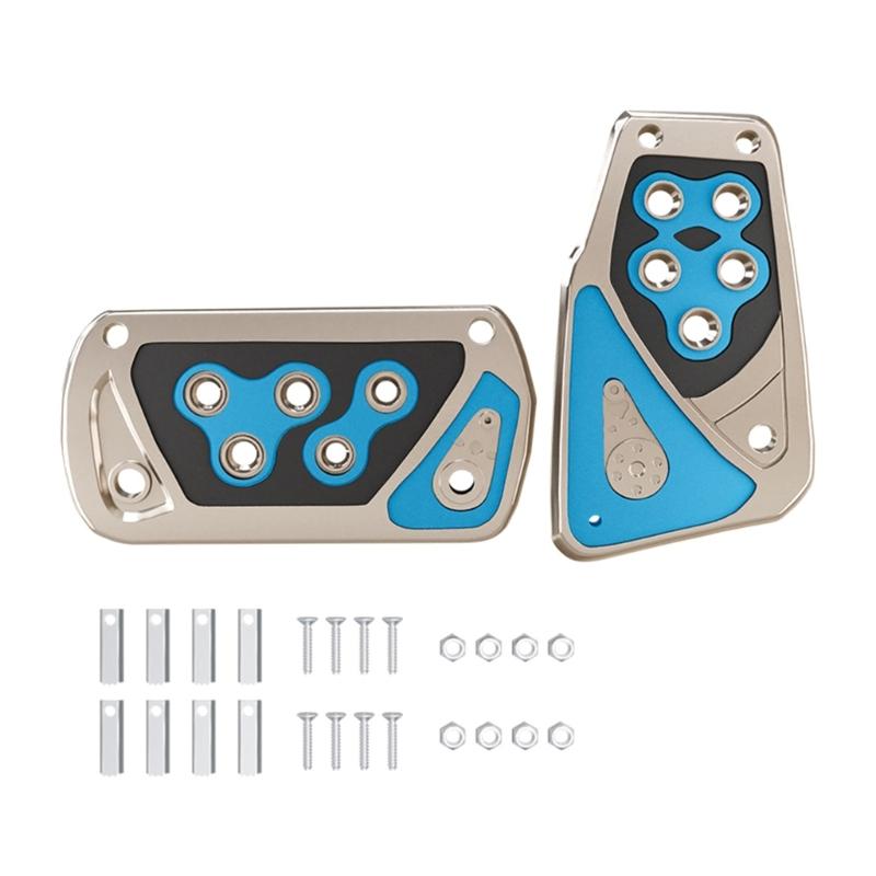 Universal Anti-slip Automatic Gear Brake Accelerator Non-Slip Foot Pedal Pad Cover Car Accessory Footrest Interior Parts