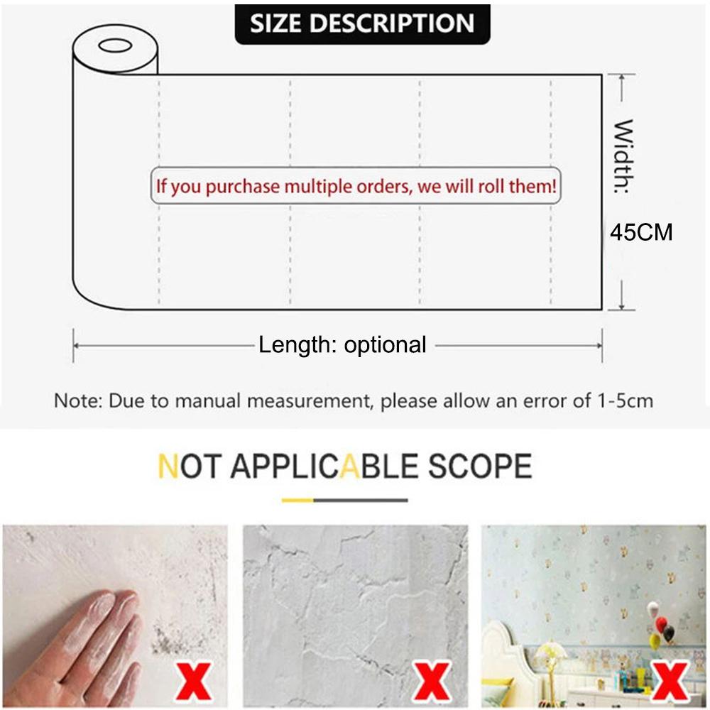 Self-Adhesive Wallpaper Home Decoration Paper