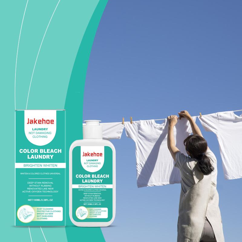 Powerful Laundry Emulsion Stain Remover Household Clothing for Old Clothes Color Safe Long Lasting Floral Fragrance
