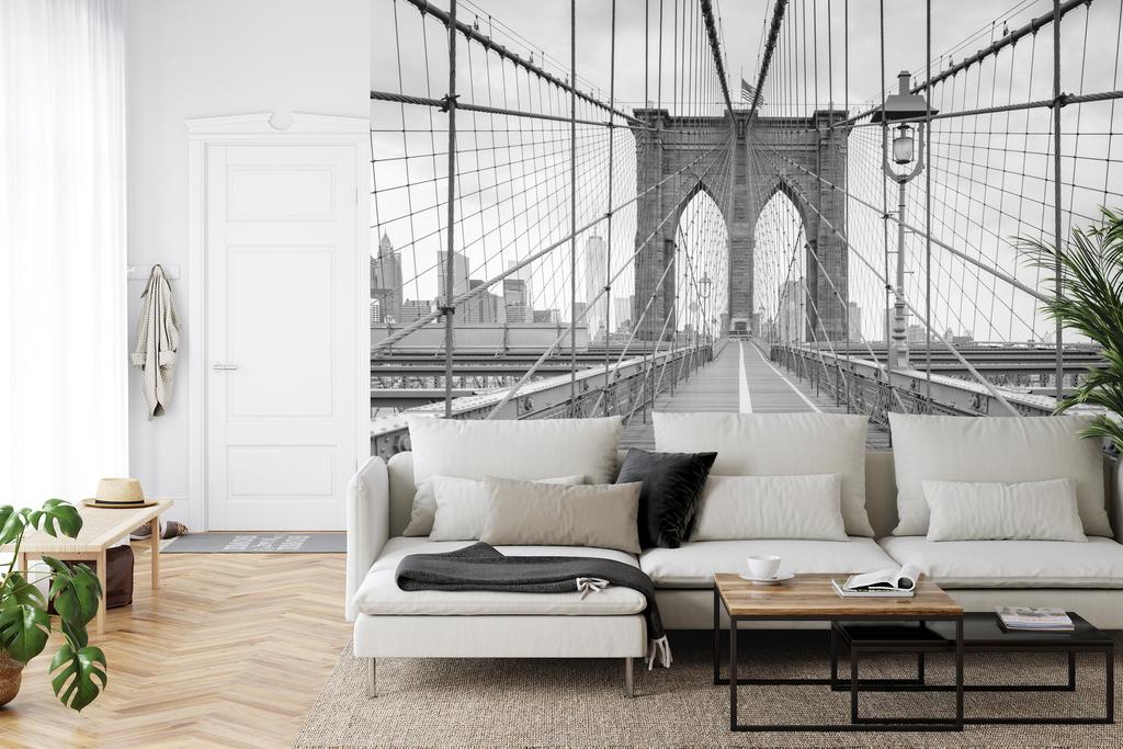 Photomural Brooklyn Bridge Smooth Vinyl 90x60