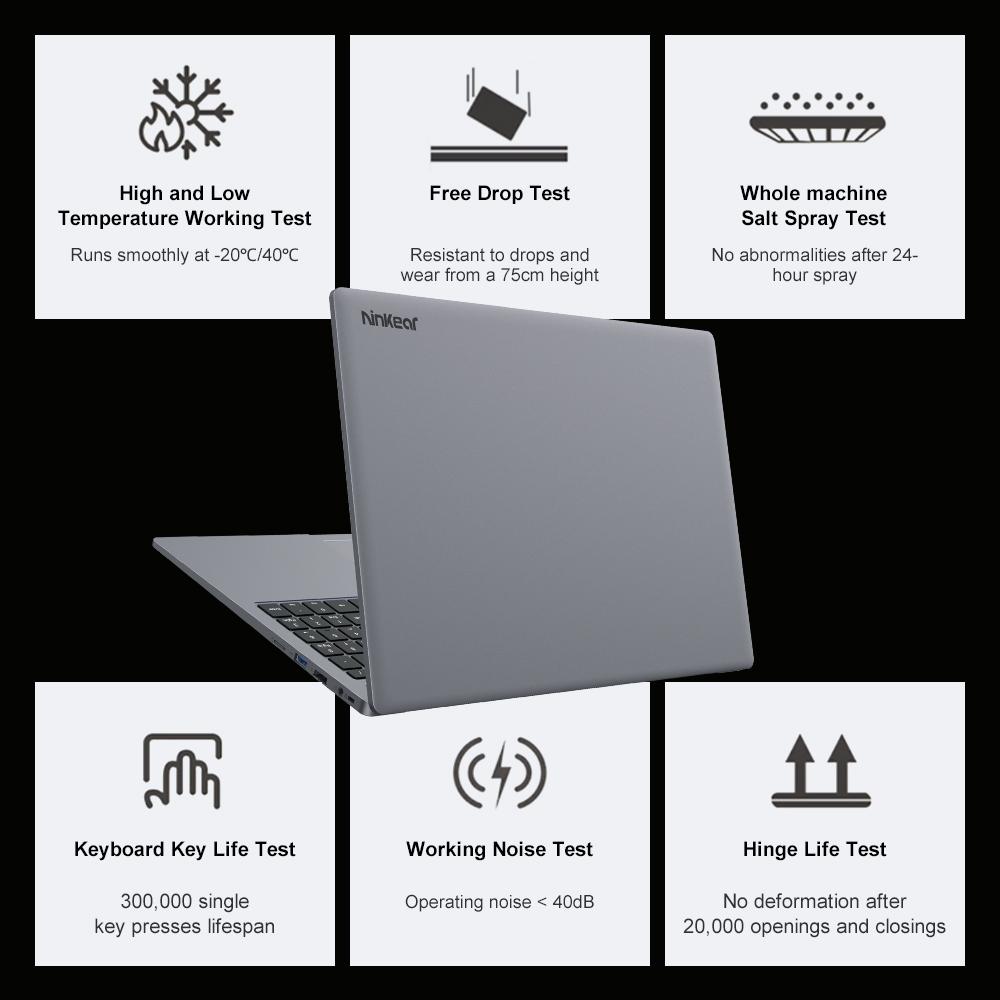 Laptop Ninkear A16 PRO 16.0'' 32G+2T SSD AMD Ryzen™7 8745HS 2560x1600 120Hz Refresh Rate