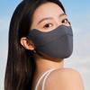 Breathable Ice Silk Mask Thin Face Cover Adjustable Sunscreen Mask  Golf