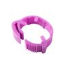 Chicken feet ring adjustable size poultry legs without digital label buckle 7-color plastic duck and goose farm equipment 140pcs
