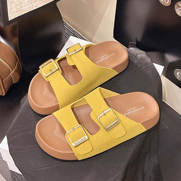 Fashion Shoes Slippers Casual Platform Summer Clogs Woman Pantofle Slides Luxury Beach 2025 Soft Fashion Concise Leisure Slippers Casual