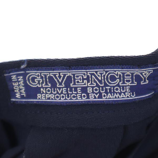 GIVENCHY 80s 90s Old Japanese wool blend Long length Pleated skirt Women Used