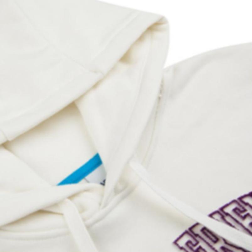 Vans Kangaroo Pocket Cartoon Print Hoodie Women Tops Off-White VN0A5LJVFS8