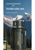 Large Capacity 304 Stainless Steel Insulated Travel Kettle with Tea Infuser for Outdoor and Construction Site Use