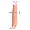 28cm Super Size Big Penis Sleeve Penis Extender 6cm Penis Enlargement Reusable Condom Sex Toys for Men Delay Ejaculation