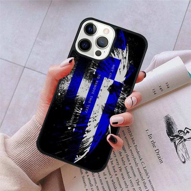 

Greece Greek National Flags Phone Case For iPhone 17 Air 15 16 16e 11 12 13 14 Pro Max Cover For iPhone 17 Air Max Plus Fundas iPhone 13