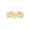 Dior Cd Navy Gold Plated Metal Ring Women Jewelry R1070CDNMT-D300