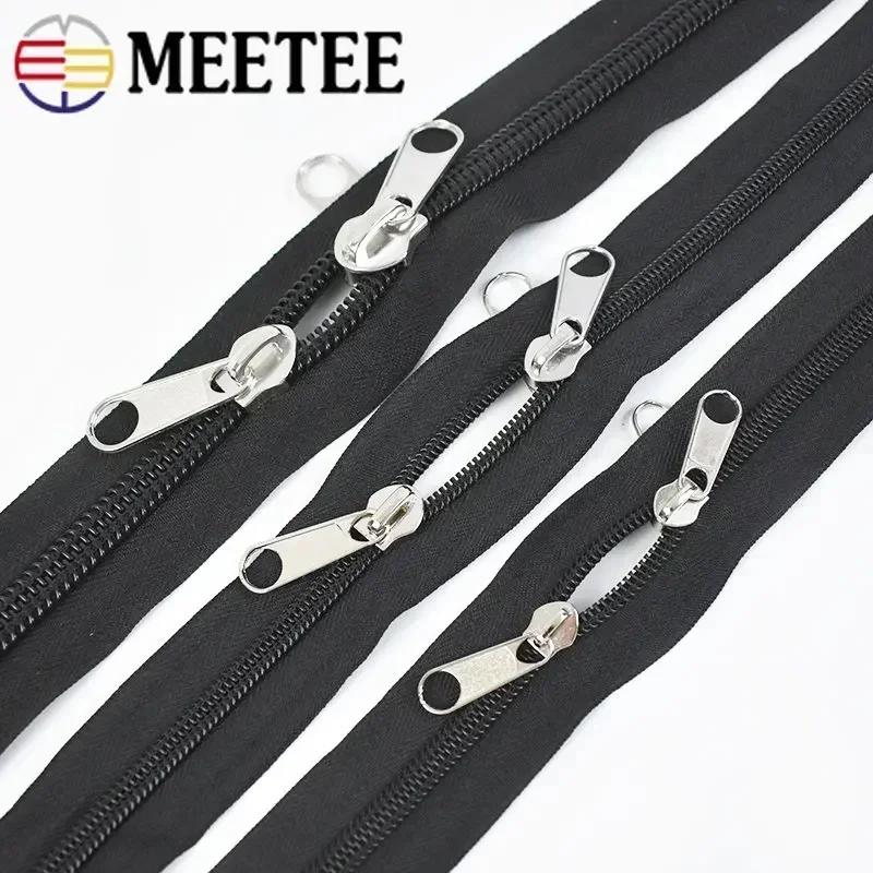 10-30 szt. #3 #5 #8 #10 Suwak do zamka błyskawicznego Nylonowy Zamek Błyskawiczny Pojedynczy/Podwójny Ściągacz do Zamka Bagaż Ubrania Głowa Zamka Naprawa Akcesorium do Szycia