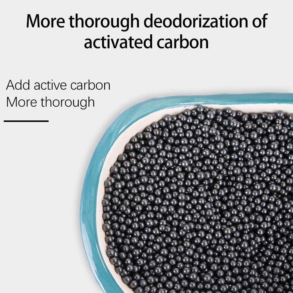 Litter Deodorant Beads Activated Charcoal Absorbs Tight Odor Stink Bead