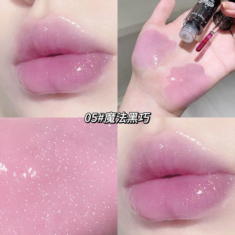 Gegebear Fruit Extract Moisturizing Shimmer Lip Oil For Plump Lips