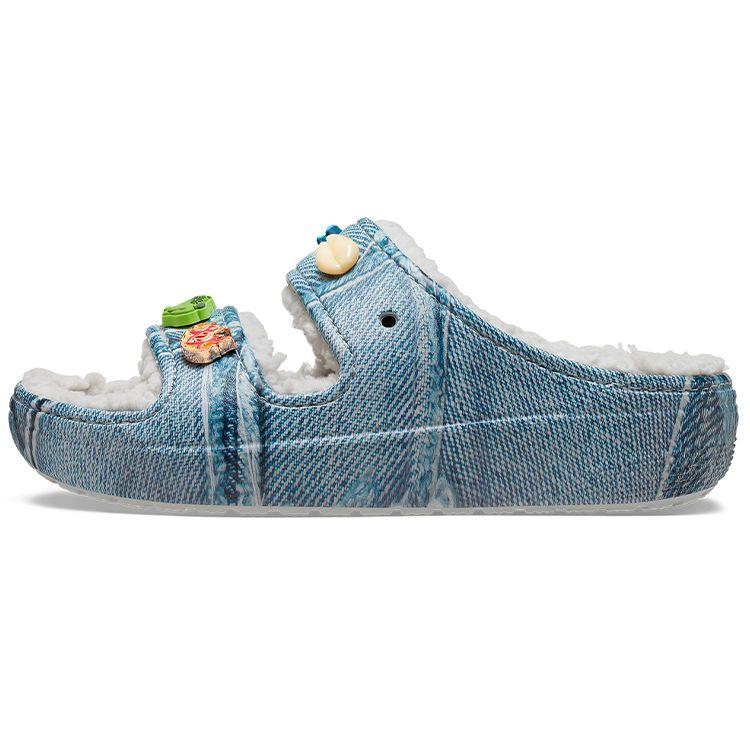 

Кроссовки унисекс Crocs SZA x Classic Cozzzy Sandal Denim Blue 208327-90H
