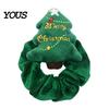 Exquisite Gift Sets for Kids Flannel Christmas Hair Tie Girls, Soft Scrunches with Reindeer/Christmas Tree/Gift/ Santa Cute Stocking Stuffers