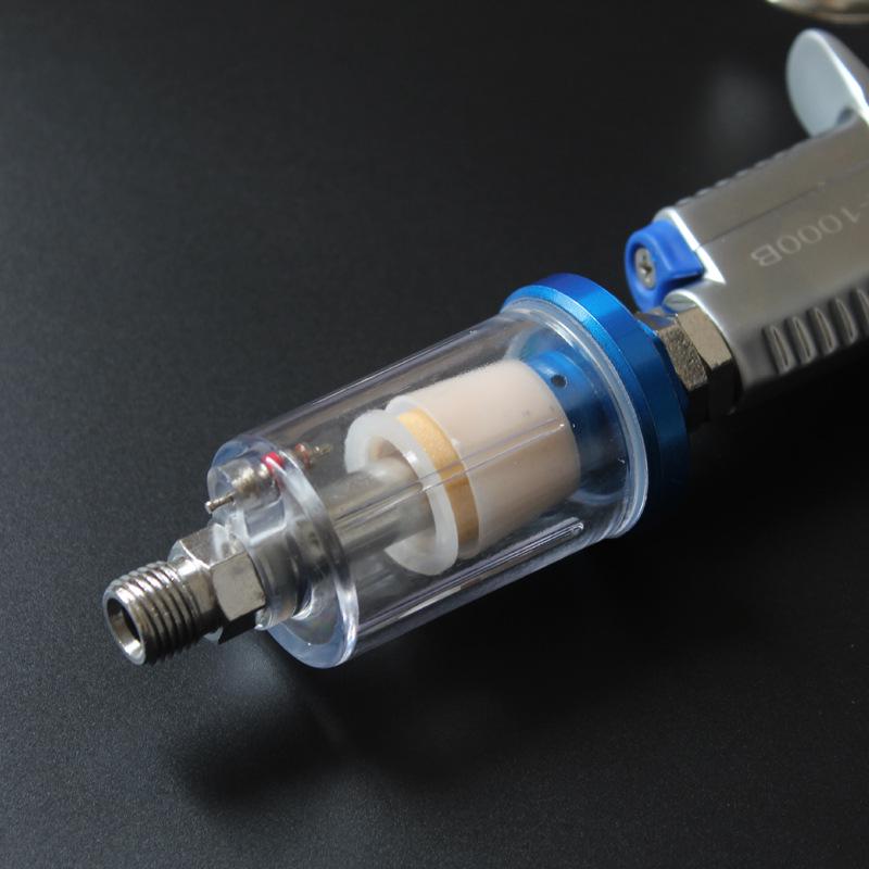 Mini Blauer Öl-Wasser-Abscheider mit Kupferkern für Druckluftwerkzeuge