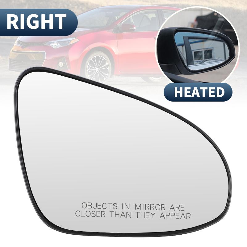 

Heated Side Mirror Glass Door Wing Rear View Mirror Glass For Toyota Corolla 2014 2015 2016 2017 2018 8793102F90 8796102F30 1pc Right