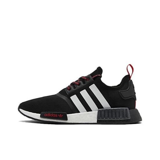 

Adidas NMD_R1 STLT Primeknit Core Черный Красный FV2548 EU 36.5 чёрный/белый