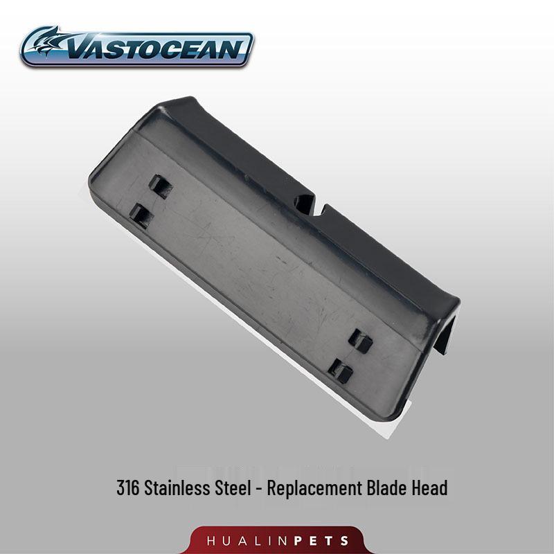 VASTOCEAN Strong Magnetic Double-Headed Aquarium Glass Scraper & Cleaner Brush