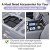 Center Console Organizer Tray For 2014-2018 Chevy Silverado 1500/GMC Sierra 1500 Armrest Storage Box Interior Car Accessories
