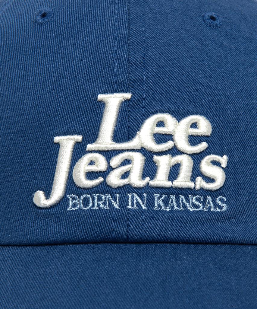 LEE Rijins Lettering Ball Cap Blue