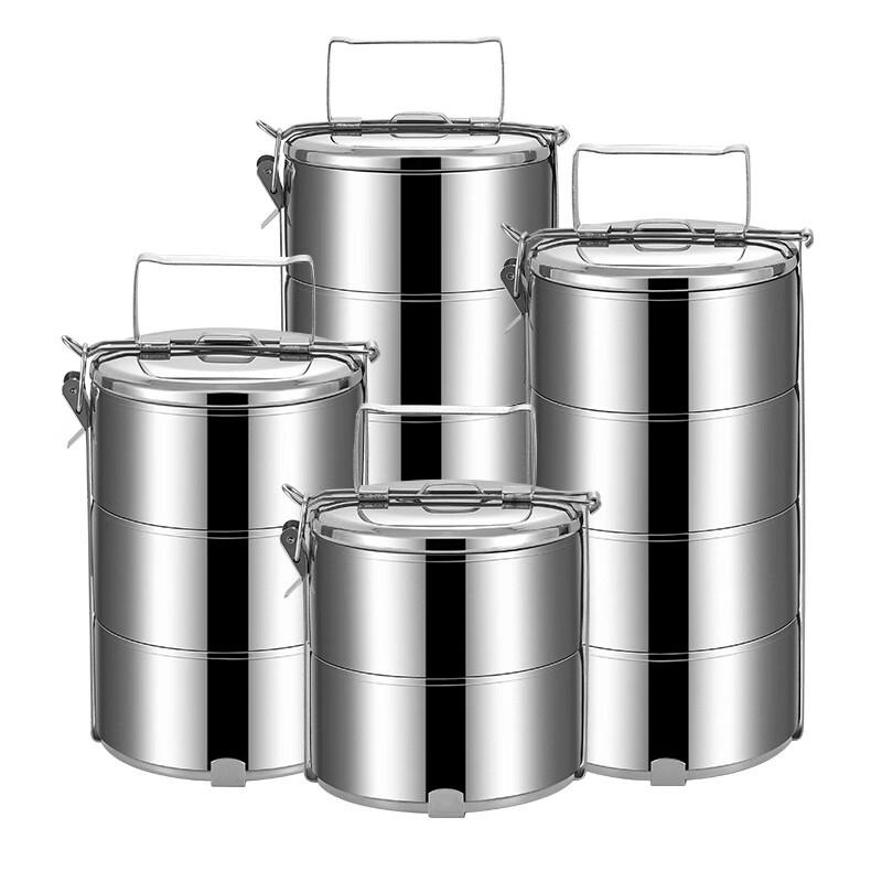 Xidian Thickened 304 Stainless Steel 5-Layer Lunch Box