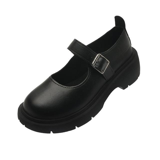 Women Lolita Pumps Mary Jane High Heel Platform Chunky Heel Lady Sandals Round Toe Vintage Girl Classic Sweet Punk Female Shoes