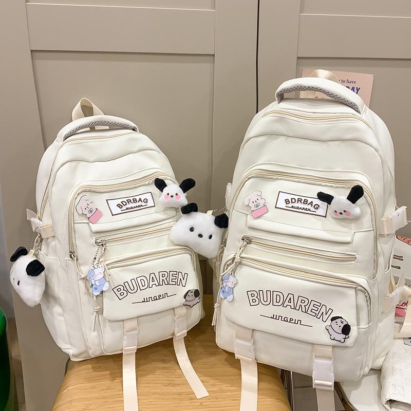 

Schoolbag for Children Primary School Students Girls with Large Capacity High Appearance Multi Layer Backpack