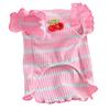 INS Pet Puppy Dog Clothes Cat Spring Summer Small Dog Cherry Flying Sleeve Thin Tank Top T-Shirt
