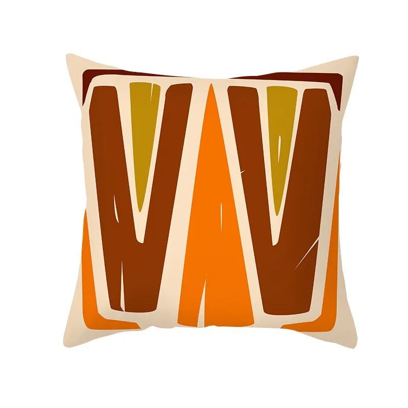 

Ретро геометрический полосатый плед наволочка автомобиль гостиная диван наволочка роскошное украшение дома наволочка 40x40cm