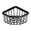 Wall-Mounted Corner Sink Drain Basket & Sponge Holder