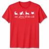Un Deux Trois Cat Kittens Design Apparel For Cat Lovers French Counting Shirt