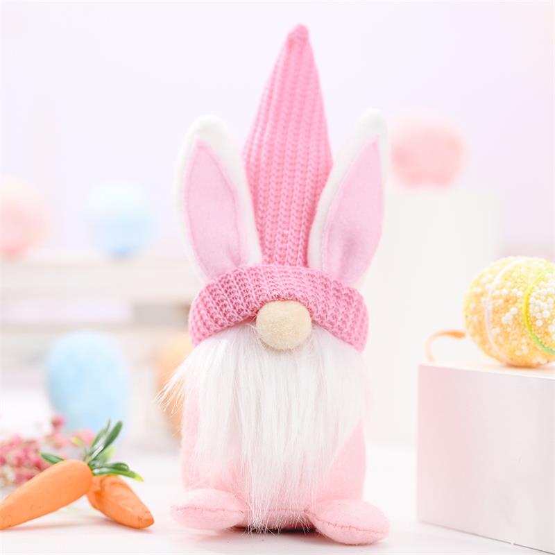Easter Gnome Bunny Rabbit Gonk Tomte Dwarf Plush Doll Toy Ornaments kids Gift